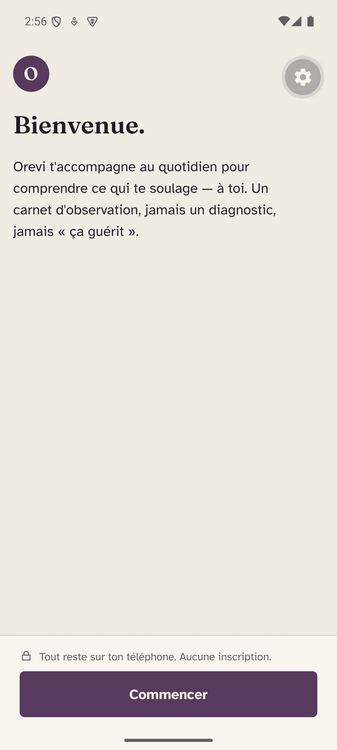 Orevi screenshot 1